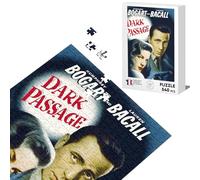 Puzzle Classique 540 pièces Dark Passage Vieille Affiche de Film Rétro Poster Cinéma Vintage