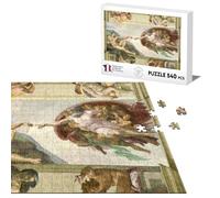 Puzzle Classique 540 pièces Michel-Ange La Création d'Adam Fresque Vatican