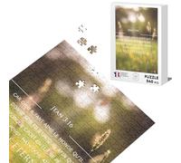 Puzzle Classique 540 pièces Vie Eternelle Saint Jean 3:16 Bible Verset Spiritualité Citation Religion
