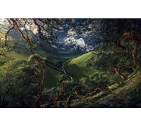 Puzzle Classique Amusant de 100 pièces à Faire soi-même, idéal pour Adultes et Enfants à partir de 12 Ans, Amérique du Sud, paysages 45,5 x 35,5 cm