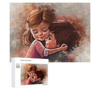 Puzzle Classique Brother and Sister Love pour Adultes, Format 500 PCS