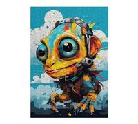 Puzzle Classique Cyber Dragon Art Print pour Adultes, Format 300 PCS