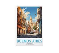 Puzzle Classique de 1000 pièces Buenos Aires, Argentine. Un Puzzle Stimulant, Un Jeu pour Toute la Famille, idéal comme Cadeau pour Les Femmes et Les Hommes. Dimensions : 26 x 38 cm.