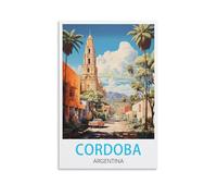 Puzzle Classique de 1000 pièces Cordoba Argentina Puzzles Difficiles, Jeu de Puzzle pour Femmes et Cadeaux pour Hommes, thème 50x70cm