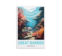 Puzzle Classique de 1000 pièces Great Barrier Australia Puzzles exigeants, Jeu de Puzzle pour Femmes et Cadeaux pour Hommes, thème 26x38cm