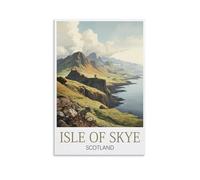 Puzzle Classique de 1000 pièces Isle of Skye Écosse Puzzles Difficiles, Jeu de Puzzle pour Femmes et Cadeaux pour Hommes, thème 26x38cm