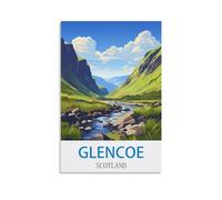 Puzzle Classique de 2000 pièces Glencoe, Écosse. Un Puzzle Stimulant, Un Jeu pour Toute la Famille, idéal comme Cadeau pour Les Hommes. Dimensions : 70 x 100 cm.