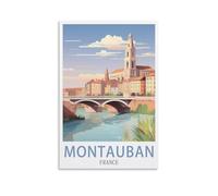 Puzzle Classique de 2000 pièces Montauban, France, Puzzles exigeants, Jeu de Puzzle pour Femmes, Cadeaux pour Hommes, thème 70x100cm