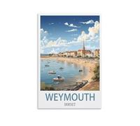 Puzzle Classique de 2000 pièces, Weymouth Dorset, Un Puzzle Stimulant, Un Jeu de Puzzle pour Toute la Famille (Femmes et Hommes), Format 100 x 70 cm.