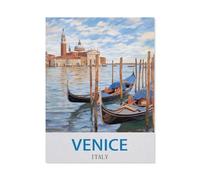 Puzzle Classique en Papier，Venise, Italie，Adulte Enfant Cadeau Décoration Moderne Festival Bricolage Cadeau-1000 Pièces（38x26cm）-CO6