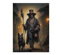 Puzzle Classique Mystical Papa Legba Spirit pour Adultes, 500 PCS