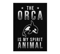 Puzzle Classique Orca Killer Whale Spirit pour Adultes, 300 PCS
