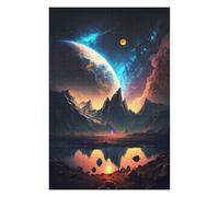 Puzzle Classique pour Adultes, Motif Cosmic Universe Odyssey, 1000 PCS