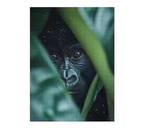 Puzzle Classique pour Adultes, Motif Gorilla in The Jungle, 500 PCS