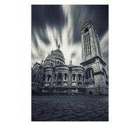 Puzzle Classique Sacre Coeur Back Side pour Adultes, 1000 PCS