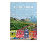 Puzzle Classique Travel to Cape Town pour Adultes, Format 300 PCS