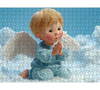 Puzzle Classiques 2000 Pieces, Puzzles Adultes, Ange GarçOn LDYQS5-574 | Impossible Difficile Défi Puzzles, Jeux Éducatif Familiaux, avec Une Boîte D'emballage Exquise, Décoration Murale Cadeau