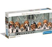 Puzzle CLE 1000 Panorama Compact Beagles 39869