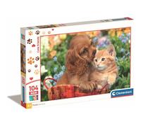 Puzzle CLE 104 maxi SuperKolor Amis mignons 25763