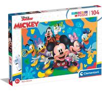 Puzzle CLE 104 SuperKolor Disney Mickey&Fri..25745