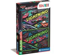 Puzzle CLE 104 Voitures lumineuses Glow Racers 25758