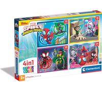 Puzzle CLE 4 en 1 Spidey et ses incroyables amis 21528