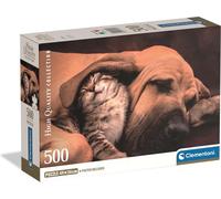 Puzzle CLE 500 Câlins Compacts 35583