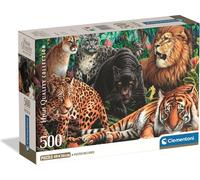 Puzzle CLE 500 Chats Sauvages Compacts 35584