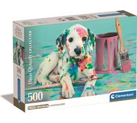 Puzzle CLE 500 Compact Le Dalmatien drôle 35545