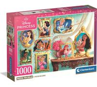 Puzzle CLEMENTONI 1000 Compact Princesses Disney 37046