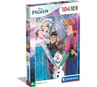 Puzzle Clementoni 104 SuperKolor Disney Drozen 25742