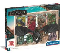 Puzzle CLEMENTONI 300 Super - Dragons 21748