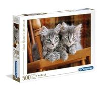 Puzzle clementoni 30545 high quality chatons - 500 pièces
