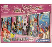 Puzzle Clementoni 8 x 25 pièces Story Puzzle Disney Princess