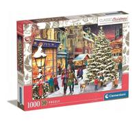 Puzzle - CLEMENTONI - CLE 1000 HQC - 1 000 pièces - Thème Noël - Illustration colorée