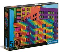 Puzzle Clementoni : Collection Colorboom : Squares - 500 Pièces