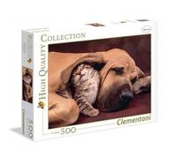 Clementoni - 350209 - Puzzle - Câlins - 500 Pièces