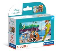 Puzzle - CLEMENTONI - Disney Classic - 6 Cubes - Pour Enfants 2-4 Ans - Fabriqué en Italie