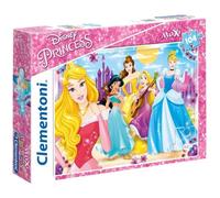 Clementoni – Puzzle Supercolor – 104 pièces Maxi – Princess
