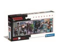 Clementoni- Dungeons & Dragons Panorama Dragons-1000 Pièces-Puzzle, Divertissement pour Adultes-Fabriqué en Italie, 39736