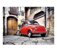 Puzzle - Clementoni - Fiat 500 - 500 pièces - Scène de vie - Italie