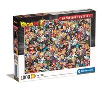 Clementoni Impossible Puzzle - Dragon Ball - 1000 pièces, Carton, Multicolore, 860 GR
