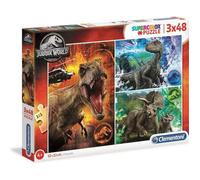 Puzzle - CLEMENTONI - Jurassic World - 3x48 pièces - Pour enfants de 4 ans et plus