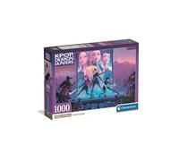 Puzzle Clementoni K-Pop Demon Hunters 1000 pièces avec poster 70 x 50 cm Violet