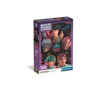 Puzzle Clementoni K-Pop Demon Hunters 500 pièces Poster inclus 49 x 36 cm Boîte compacte