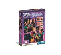 Puzzle Clementoni K-Pop Demon Hunters Compact 1000 pièces 70 x 50 cm avec poster Noir et Violet