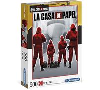Puzzle - CLEMENTONI - La Casa de papel - 500 pièces - Dessins animés et BD - Adulte