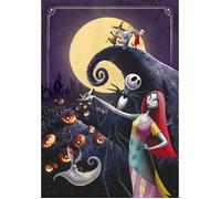 Puzzle - CLEMENTONI - L'étrange Noël de Mr Jack - 1000 pièces - Poster inclus - 50 x 70 cm