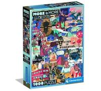 Puzzle - CLEMENTONI - More is More - 1000 Pièces - Fabriqué en Italie - Écologique