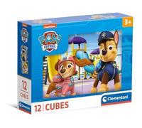Clementoni Puzzle Paw Patrol - Cube Supercolor, 12 pièces, 3-5 ans, Fabriqué en Italie, 41194